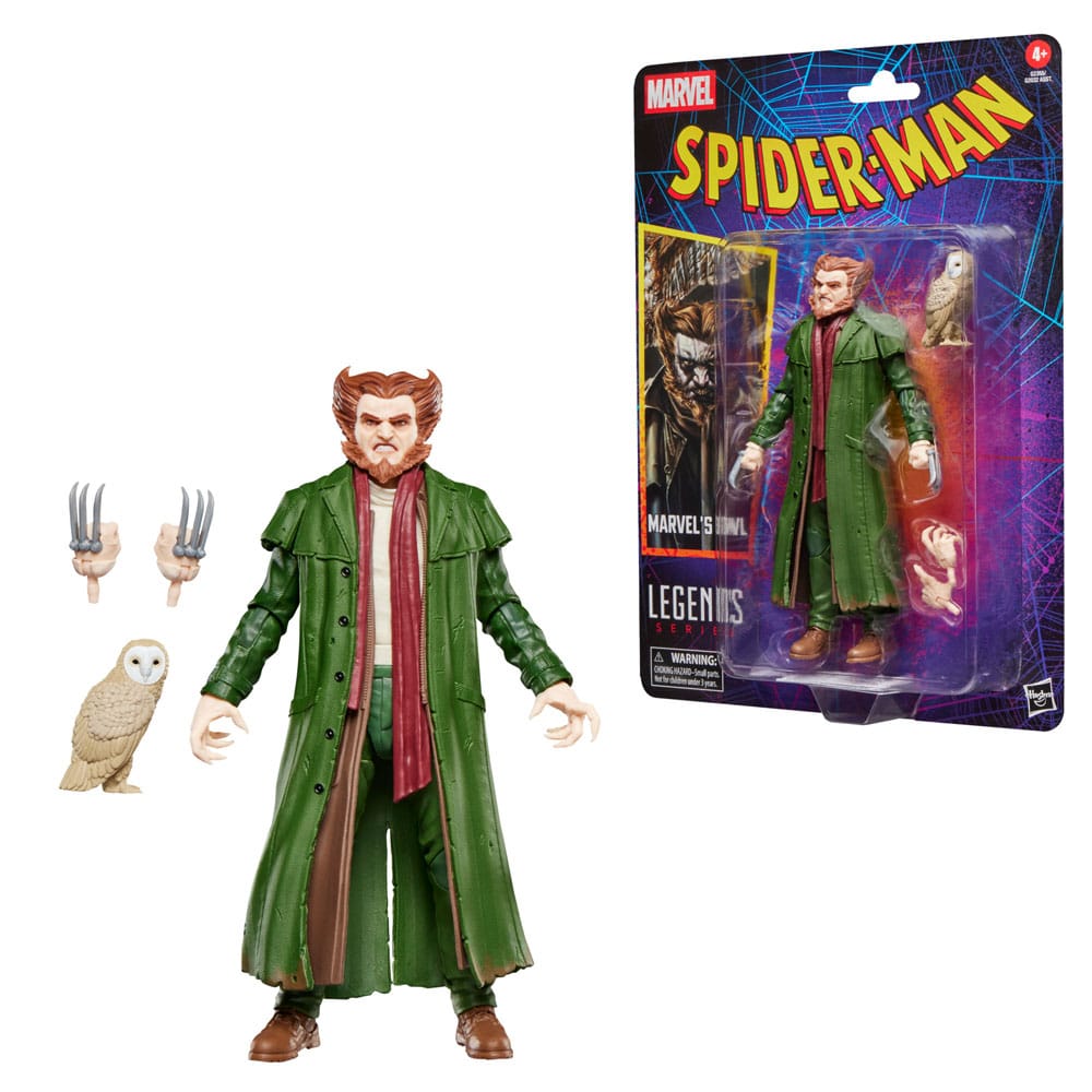 Spider-Man Marvel Legends Retro Actionfigur Marvel's Owl 15 cm Image 11