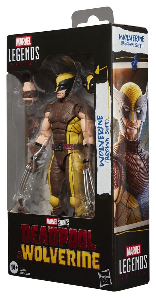 Deadpool & Wolverine Marvel Legends Actionfigur Wolverine (Brown Suit) 15 cm Image 9