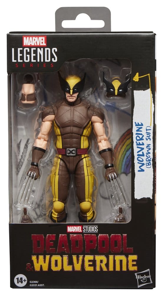 Deadpool & Wolverine Marvel Legends Actionfigur Wolverine (Brown Suit) 15 cm Image 11