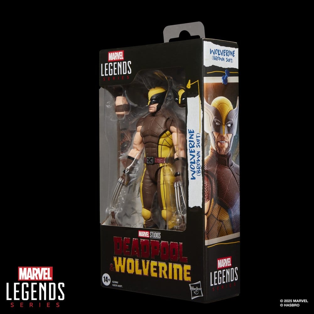 Deadpool & Wolverine Marvel Legends Actionfigur Wolverine (Brown Suit) 15 cm Image 13