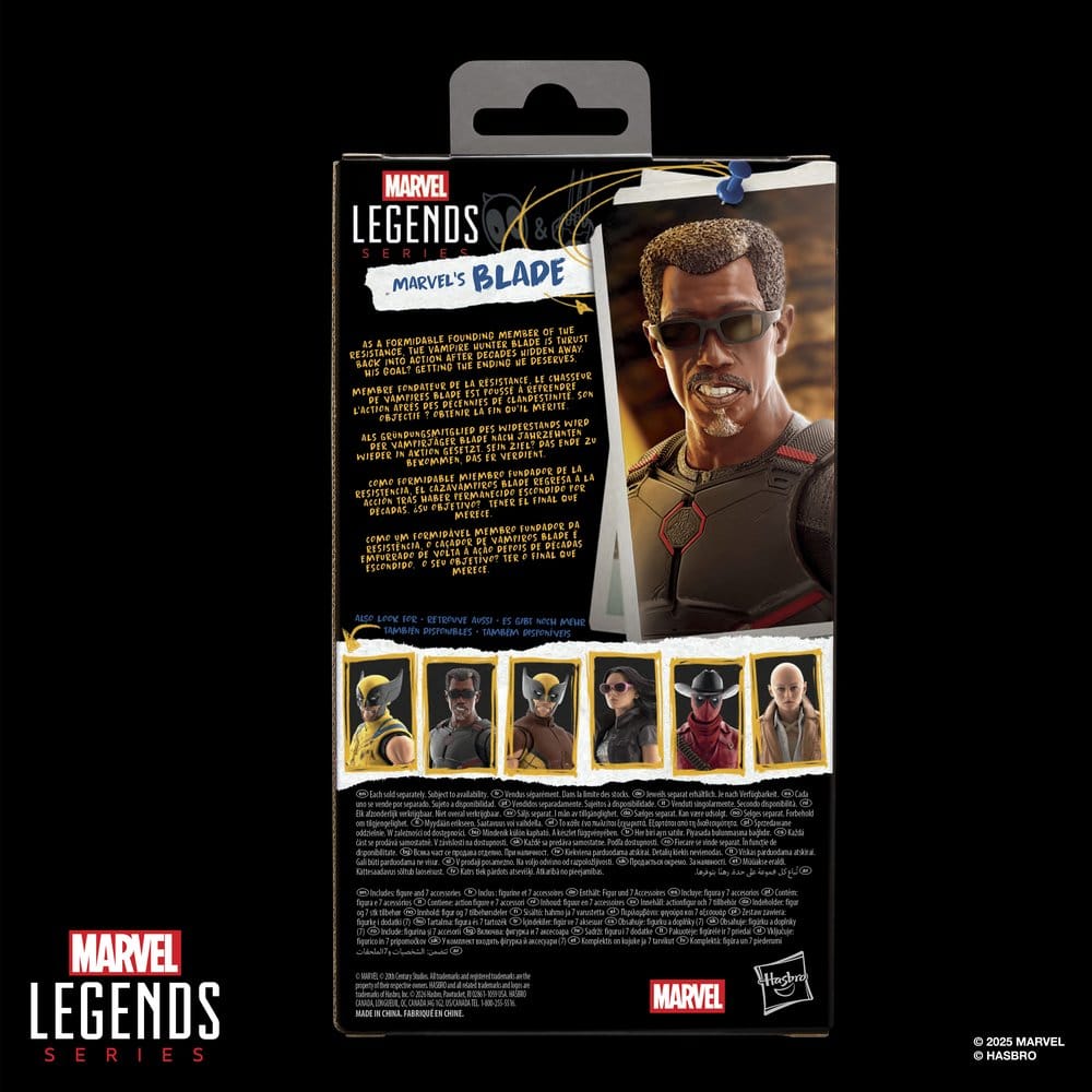 Deadpool & Wolverine Marvel Legends Actionfigur Marvel's Blade 15 cm Image 15