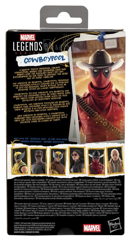 Deadpool & Wolverine Marvel Legends Actionfigur Cowboypool 15 cm Image 2