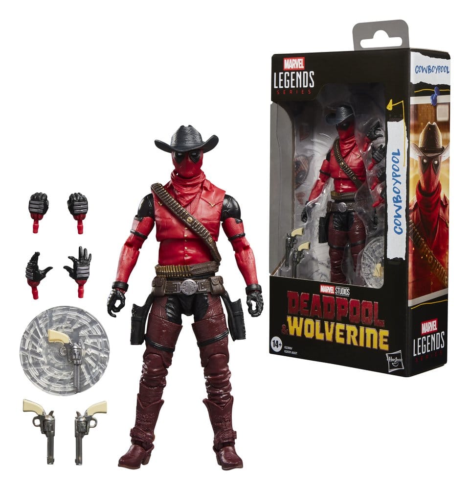 Deadpool & Wolverine Marvel Legends Actionfigur Cowboypool 15 cm Image 3