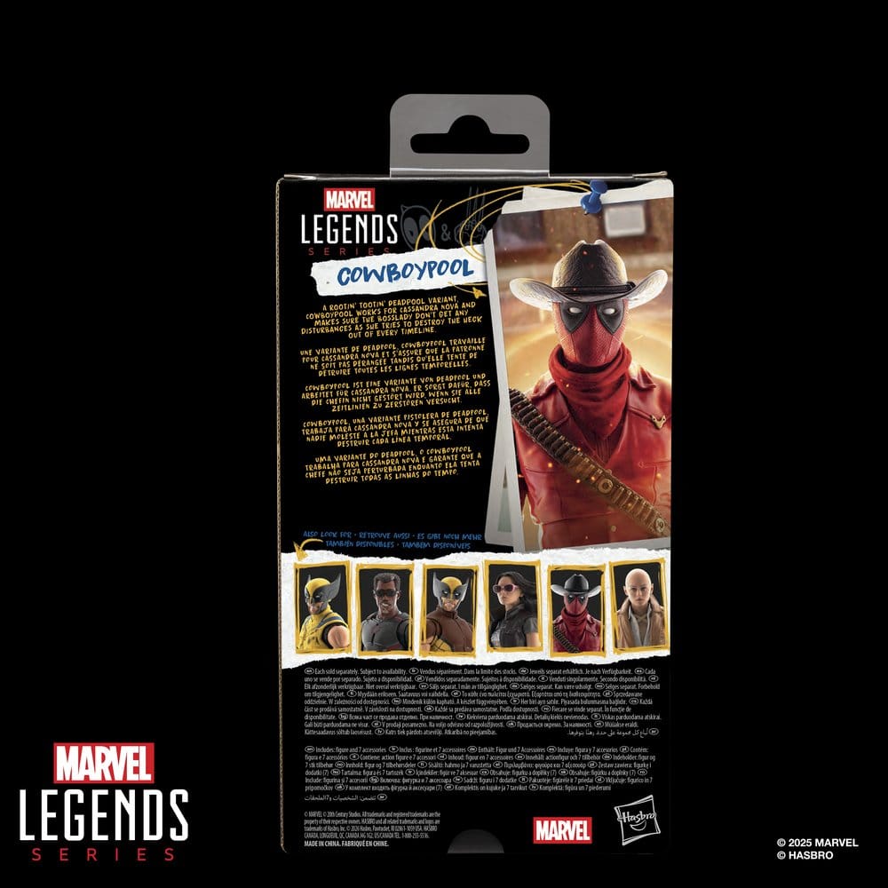 Deadpool & Wolverine Marvel Legends Actionfigur Cowboypool 15 cm Image 14