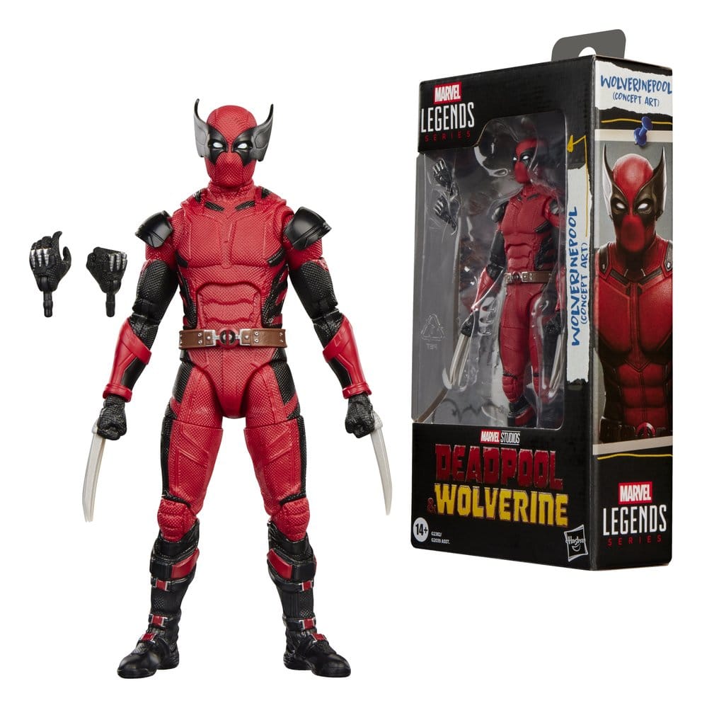 Deadpool & Wolverine Marvel Legends Actionfigur Wolverinepool (Concept Art) 15 cm Image 3