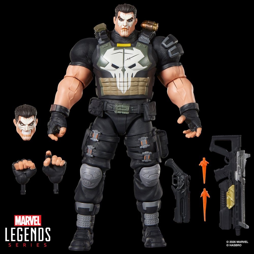 Marvel Rivals Marvel Legends Actionfigur The Punisher 15 cm Image 12