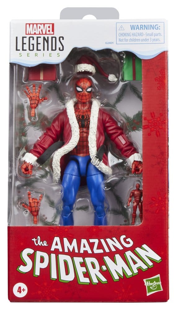 The Amazing Spider-Man Marvel Legends Actionfigur Spider-Man (Marvel Holiday Special) 15 cm Image 11