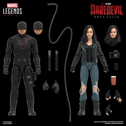 Daredevil: Born Again Marvel Legends Actionfiguren 2er-Pack Daredevil & Jessica Jones 15 cm Image 3