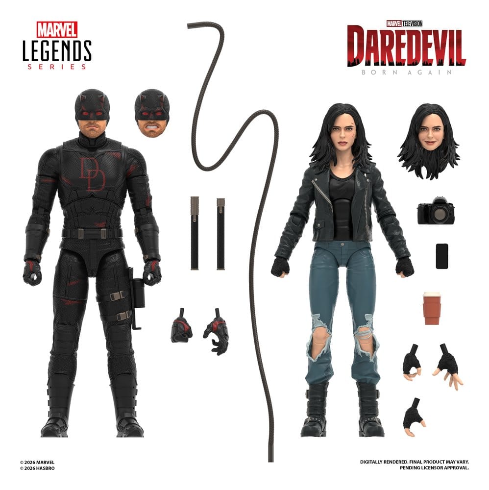 Daredevil: Born Again Marvel Legends Actionfiguren 2er-Pack Daredevil & Jessica Jones 15 cm Image 4