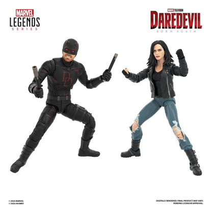 Daredevil: Born Again Marvel Legends Actionfiguren 2er-Pack Daredevil & Jessica Jones 15 cm Image 1
