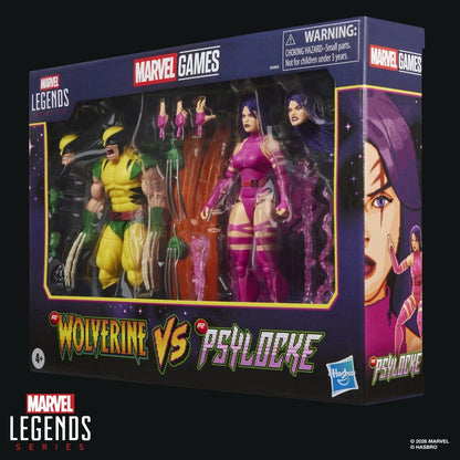 Marvel Games Marvel Legends Actionfiguren 2er-Pack Wolverine & Psylocke 15 cm Image 8
