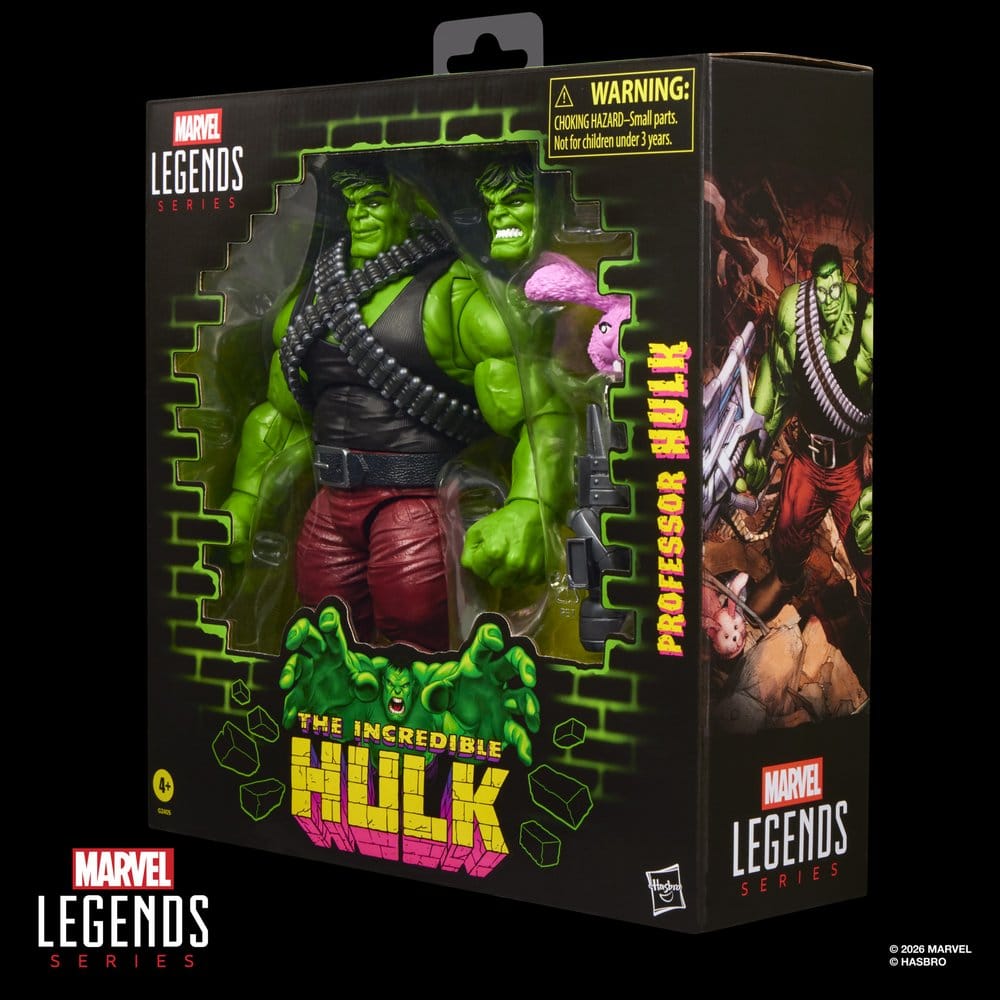 The Incredible Hulk Marvel Legends Actionfigur Professor Hulk 15 cm Image 5