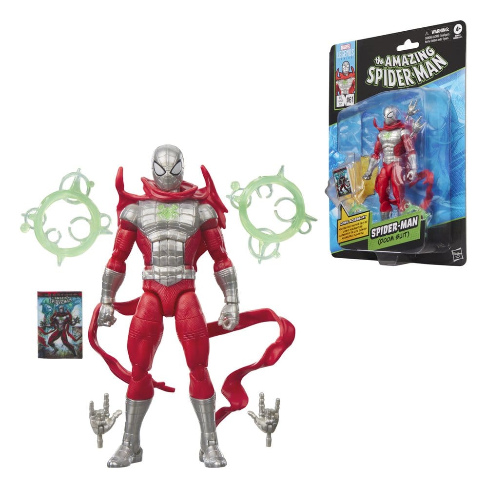 The Amazing Spider-Man Marvel Legends Actionfigur Spider-Man (Doom Suit) 15 cm Image 3