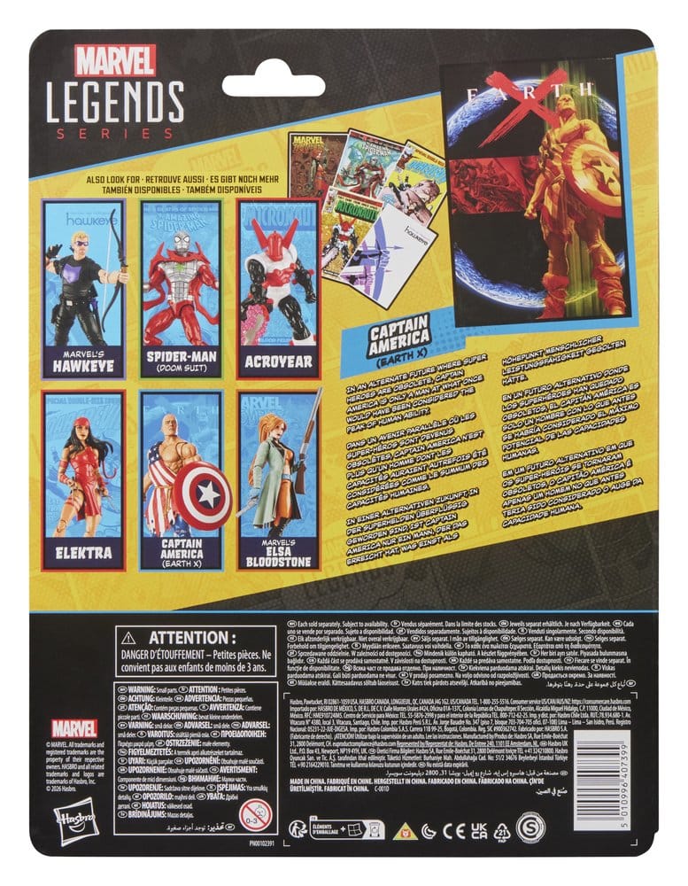 Earth X Marvel Legends Actionfigur Captain America 15 cm Image 2
