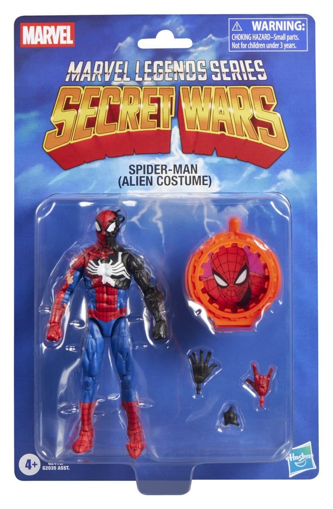 Secret Wars Marvel Legends Actionfigur Spider-Man (Alien Costume) 15 cm Image 5