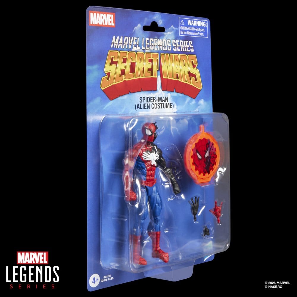 Secret Wars Marvel Legends Actionfigur Spider-Man (Alien Costume) 15 cm Image 8