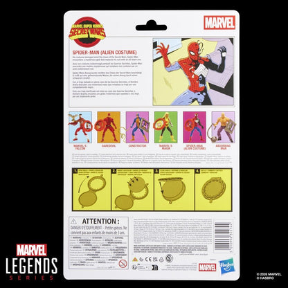 Secret Wars Marvel Legends Actionfigur Spider-Man (Alien Costume) 15 cm Image 10