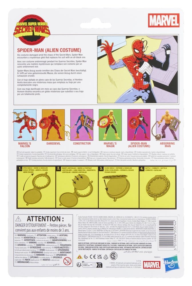 Secret Wars Marvel Legends Actionfigur Spider-Man (Alien Costume) 15 cm Image 11