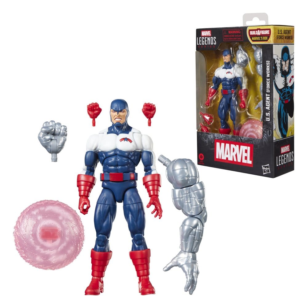 Marvel Legends Actionfigur U.S. Agent (Force Works) (BAF: Marvel's Box) 15 cm Image 2