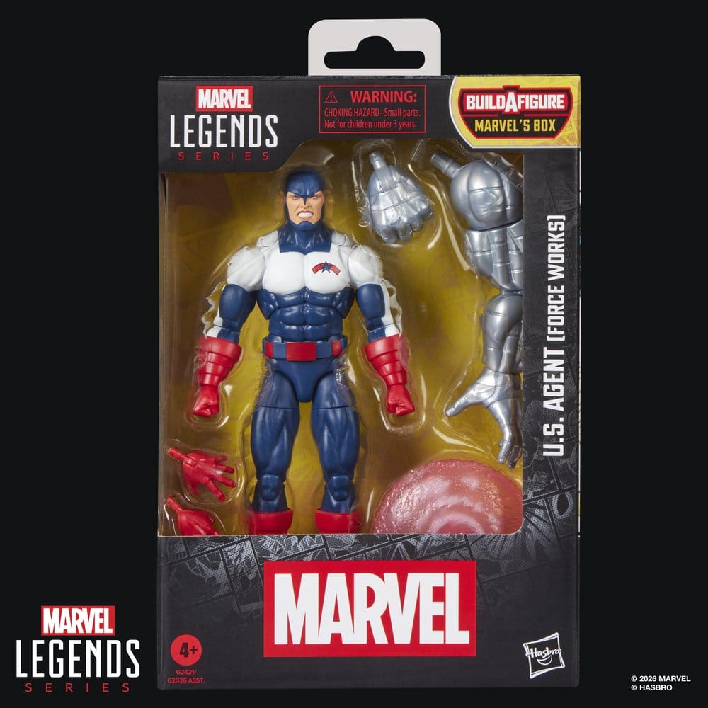 Marvel Legends Actionfigur U.S. Agent (Force Works) (BAF: Marvel's Box) 15 cm Image 12
