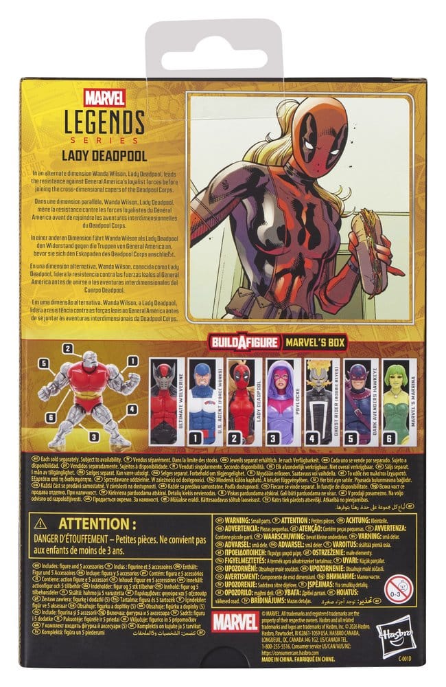Marvel Legends Actionfigur Lady Deadpool (BAF: Marvel's Box) 15 cm Image 2
