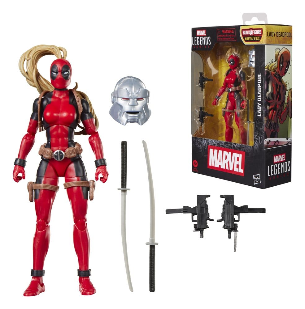 Marvel Legends Actionfigur Lady Deadpool (BAF: Marvel's Box) 15 cm Image 3