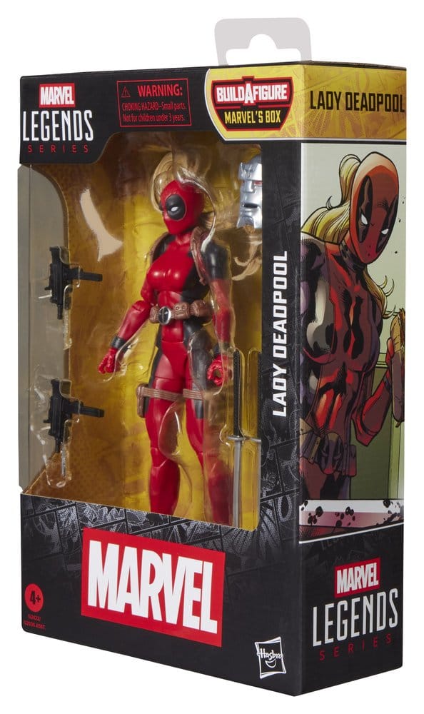 Marvel Legends Actionfigur Lady Deadpool (BAF: Marvel's Box) 15 cm Image 11