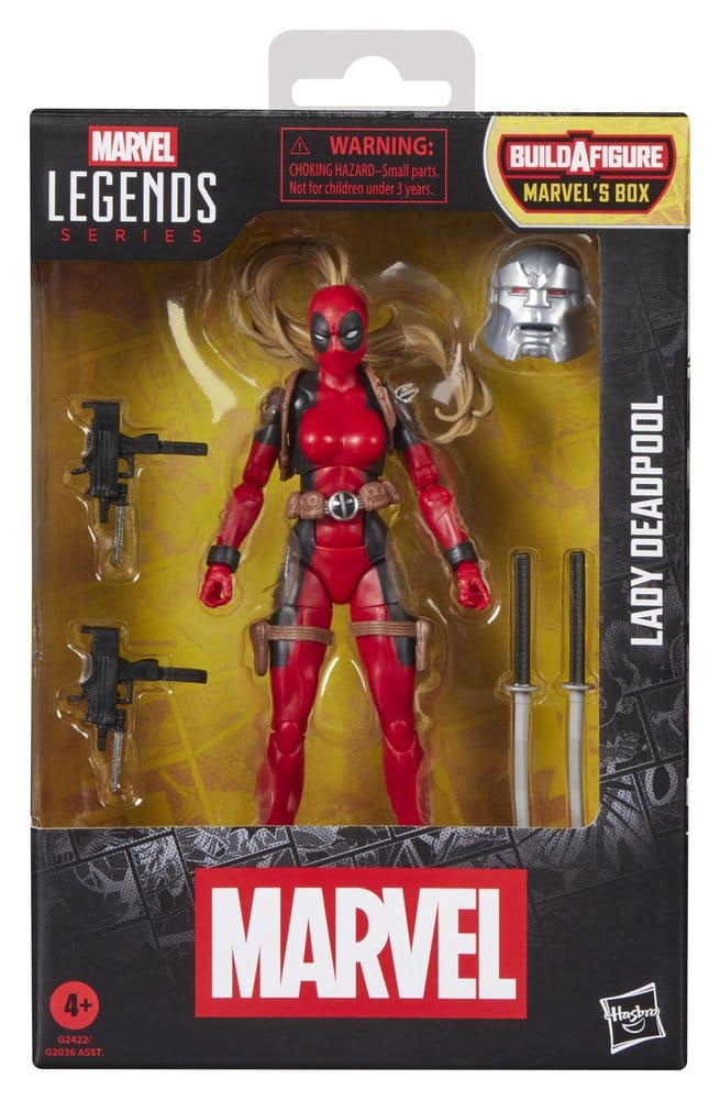 Marvel Legends Actionfigur Lady Deadpool (BAF: Marvel's Box) 15 cm Image 13