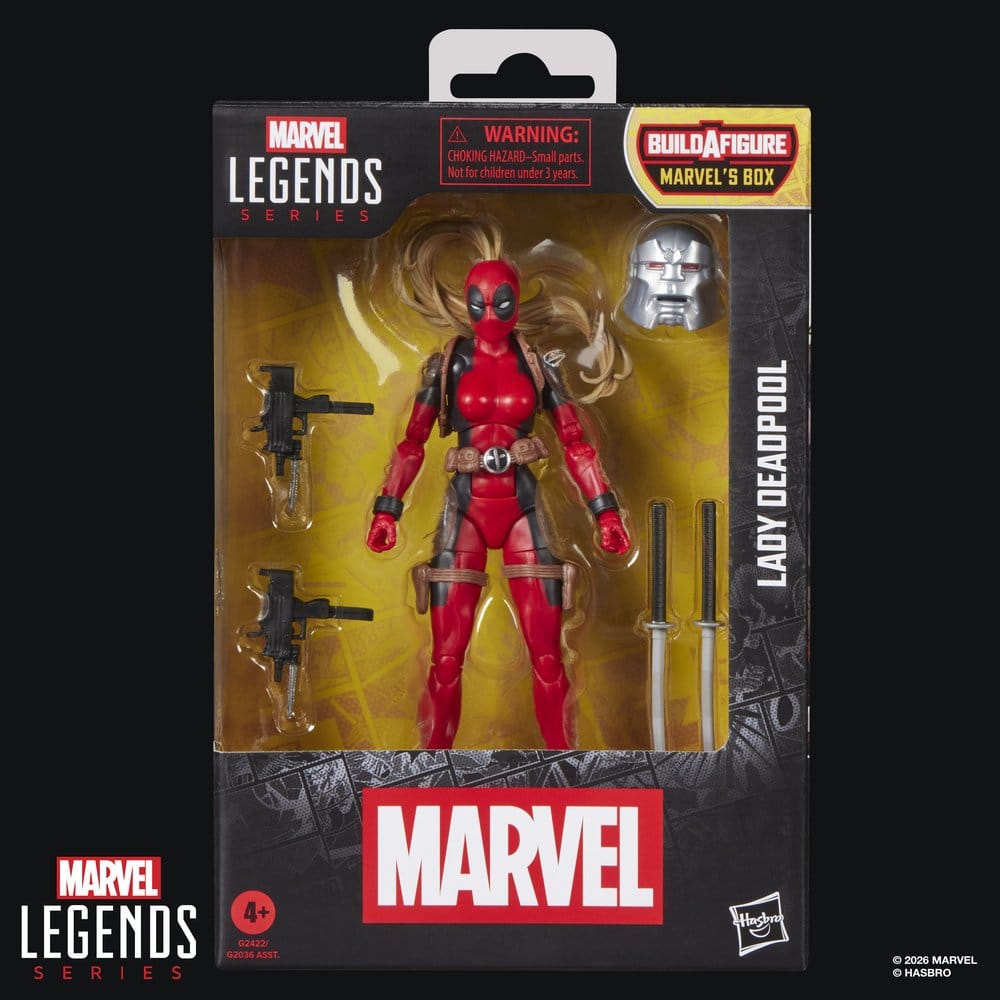 Marvel Legends Actionfigur Lady Deadpool (BAF: Marvel's Box) 15 cm Image 14