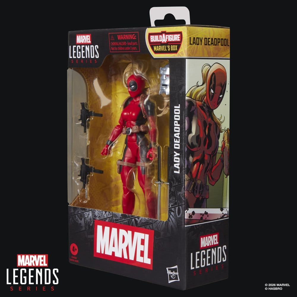 Marvel Legends Actionfigur Lady Deadpool (BAF: Marvel's Box) 15 cm Image 15