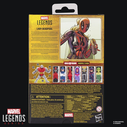 Marvel Legends Actionfigur Lady Deadpool (BAF: Marvel's Box) 15 cm Image 16