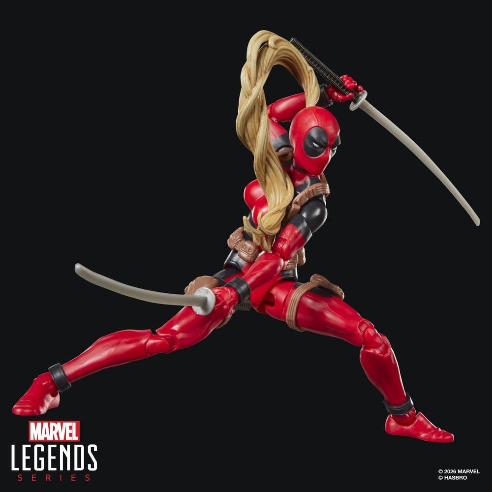 Marvel Legends Actionfigur Lady Deadpool (BAF: Marvel's Box) 15 cm Image 19
