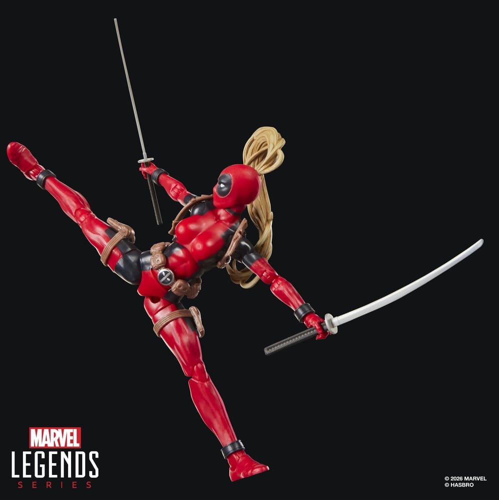 Marvel Legends Actionfigur Lady Deadpool (BAF: Marvel's Box) 15 cm Image 20