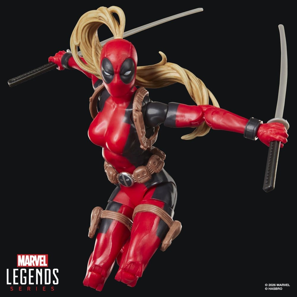 Marvel Legends Actionfigur Lady Deadpool (BAF: Marvel's Box) 15 cm Image 22