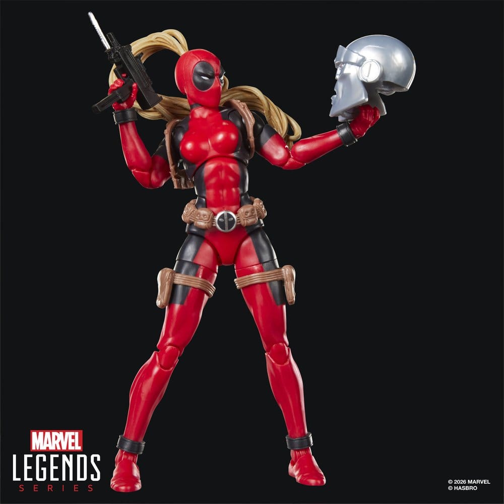 Marvel Legends Actionfigur Lady Deadpool (BAF: Marvel's Box) 15 cm Image 23