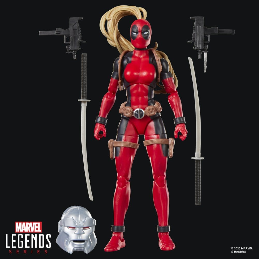 Marvel Legends Actionfigur Lady Deadpool (BAF: Marvel's Box) 15 cm Image 24