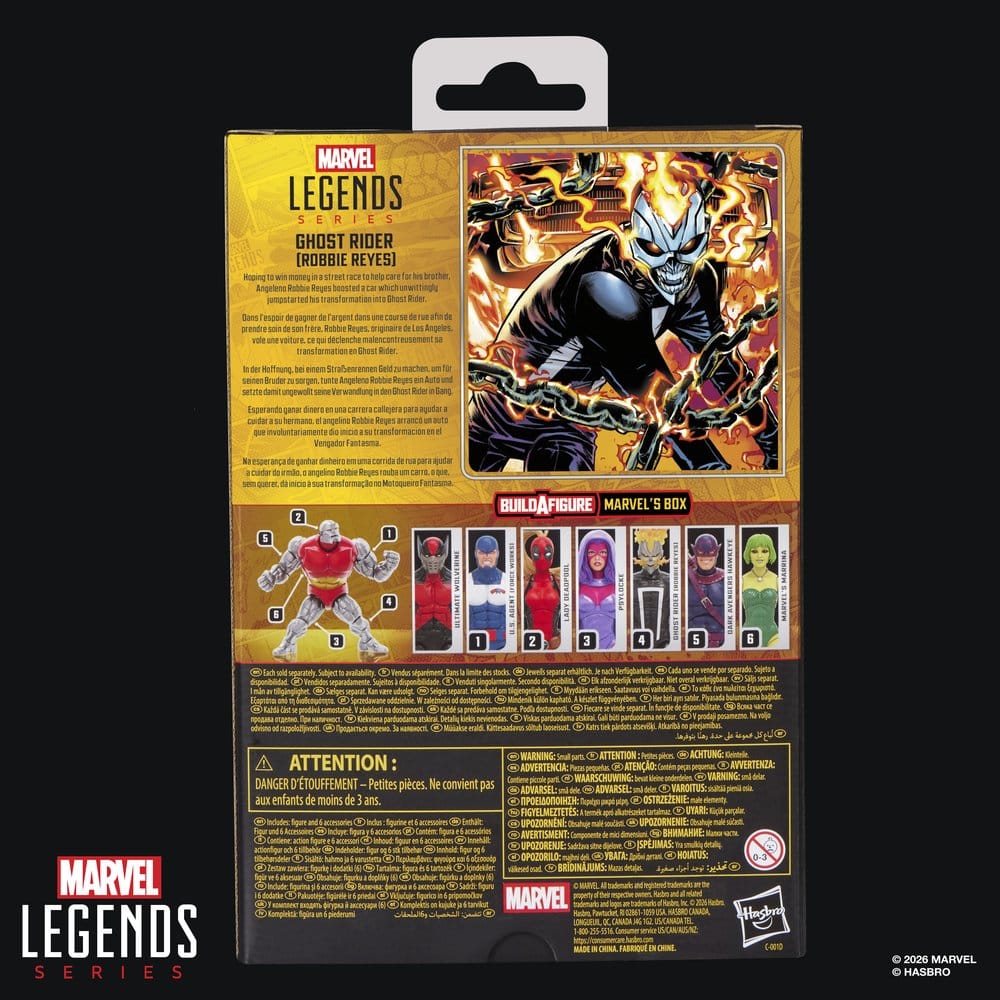 Marvel Legends Actionfigur Ghost Rider (Robbie Reyes) (BAF: Marvel's Box) 15 cm Image 14