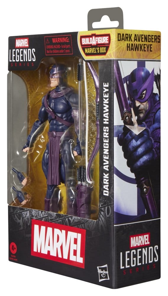 Marvel Legends Actionfigur Dark Avengers Hawkeye (BAF: Marvel's Box) 15 cm Image 12