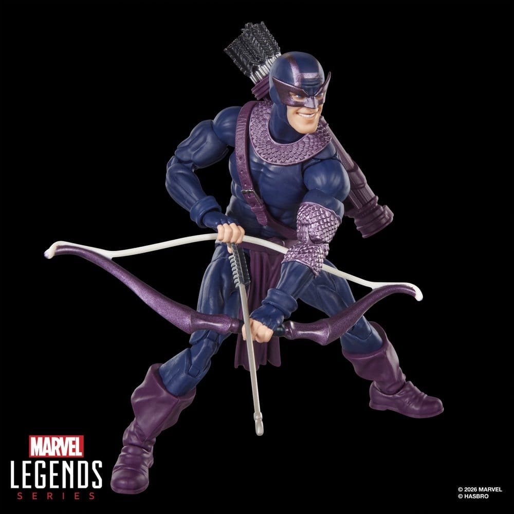 Marvel Legends Actionfigur Dark Avengers Hawkeye (BAF: Marvel's Box) 15 cm Image 19