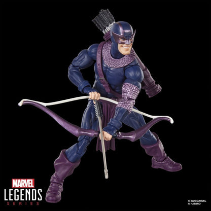 Marvel Legends Actionfigur Dark Avengers Hawkeye (BAF: Marvel's Box) 15 cm Image 19