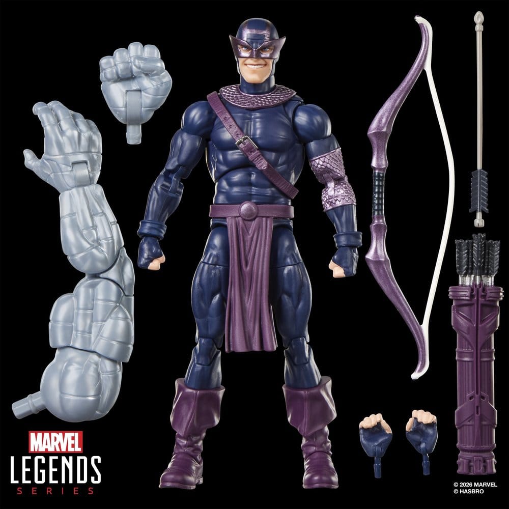 Marvel Legends Actionfigur Dark Avengers Hawkeye (BAF: Marvel's Box) 15 cm Image 22
