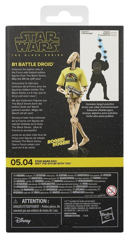 Star Wars Black Series Actionfigur B1 Battle Droid May the 4th Be With You 15 cm Image 2