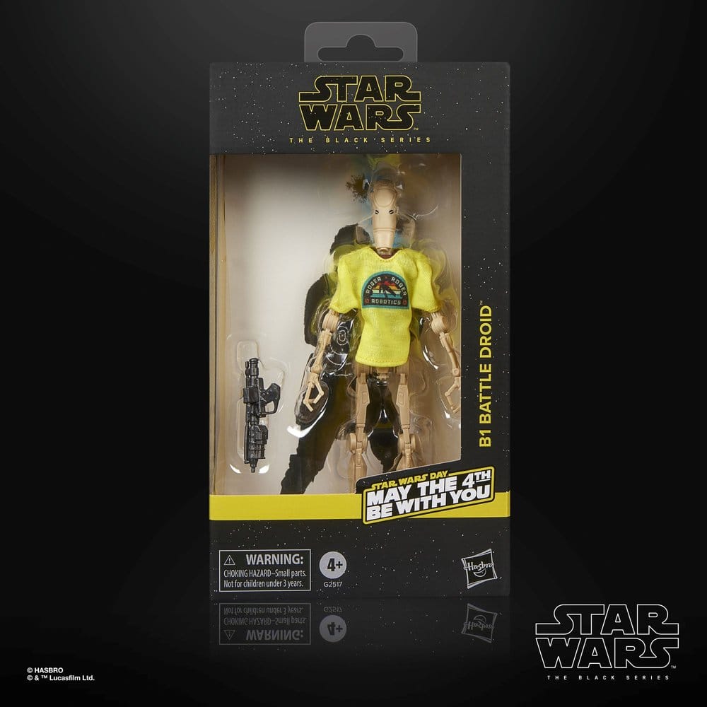 Star Wars Black Series Actionfigur B1 Battle Droid May the 4th Be With You 15 cm Image 7
