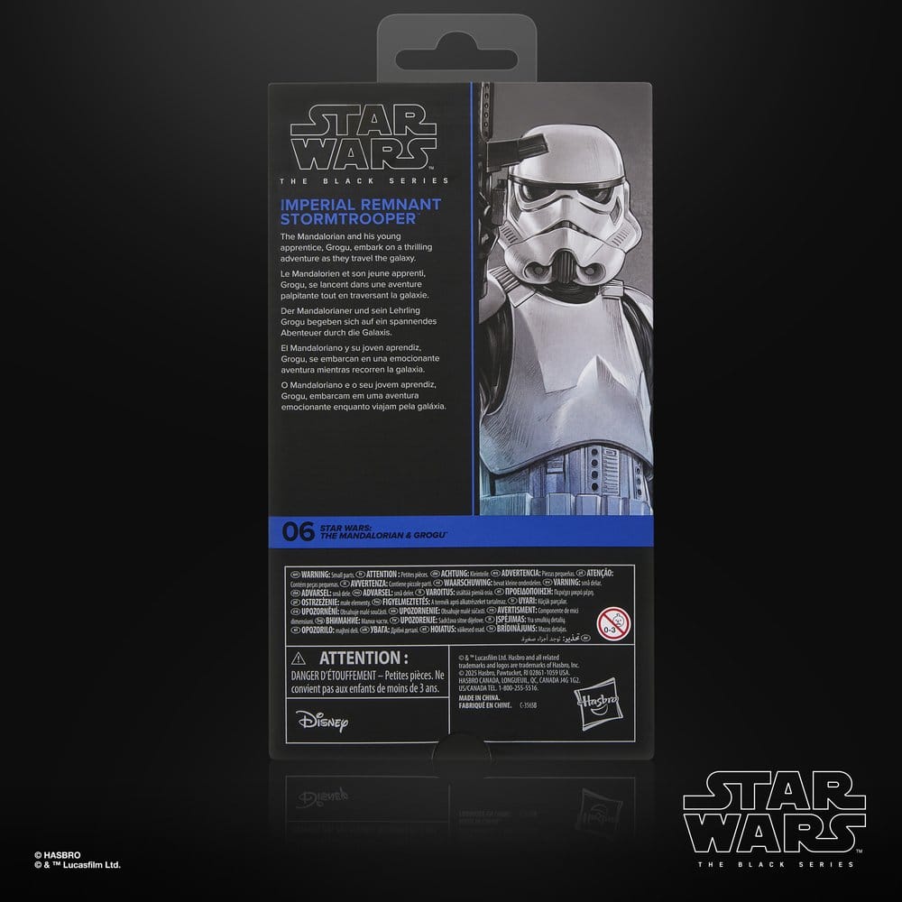 Star Wars: The Mandalorian & Grogu Black Series Actionfigur Imperial Remnant Stormtrooper 15 cm Image 5