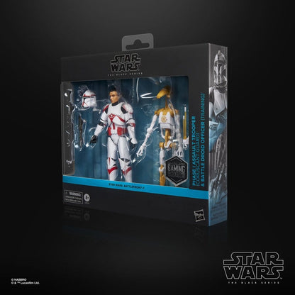 Star Wars: Battlefront II Black Series Actionfiguren 2er-Pack Phase I Assault Trooper & Battle Droid Officer 15 cm Image 4