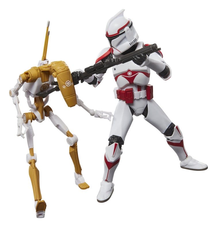 Star Wars: Battlefront II Black Series Actionfiguren 2er-Pack Phase I Assault Trooper & Battle Droid Officer 15 cm Image 13