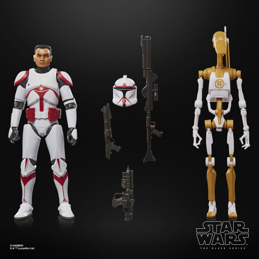 Star Wars: Battlefront II Black Series Actionfiguren 2er-Pack Phase I Assault Trooper & Battle Droid Officer 15 cm Image 14