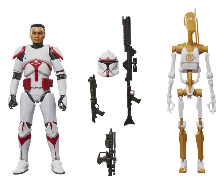 Star Wars: Battlefront II Black Series Actionfiguren 2er-Pack Phase I Assault Trooper & Battle Droid Officer 15 cm Image 15