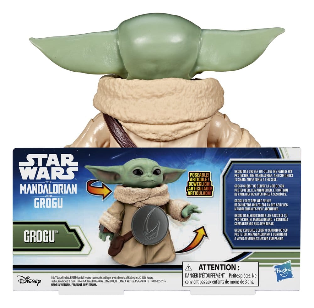 Star Wars: The Mandalorian & Grogu Actionfigur Grogu 17 cm Image 2