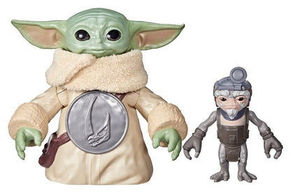 Star Wars: The Mandalorian & Grogu Elektronische Actionfigur Knuddelspaß Grogu & Anzellaner 17 cm Image 1